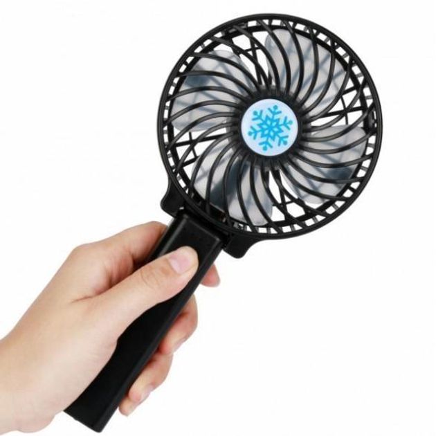 Портативний вентилятор "Mini Fan" з ліхтариком