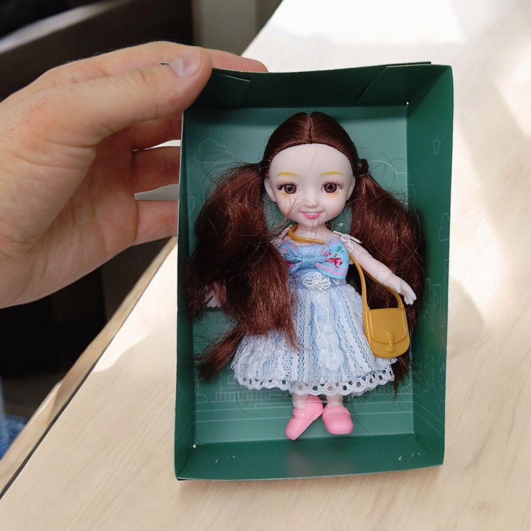 Лялька мала, мікс 3 види, с аксесуарами