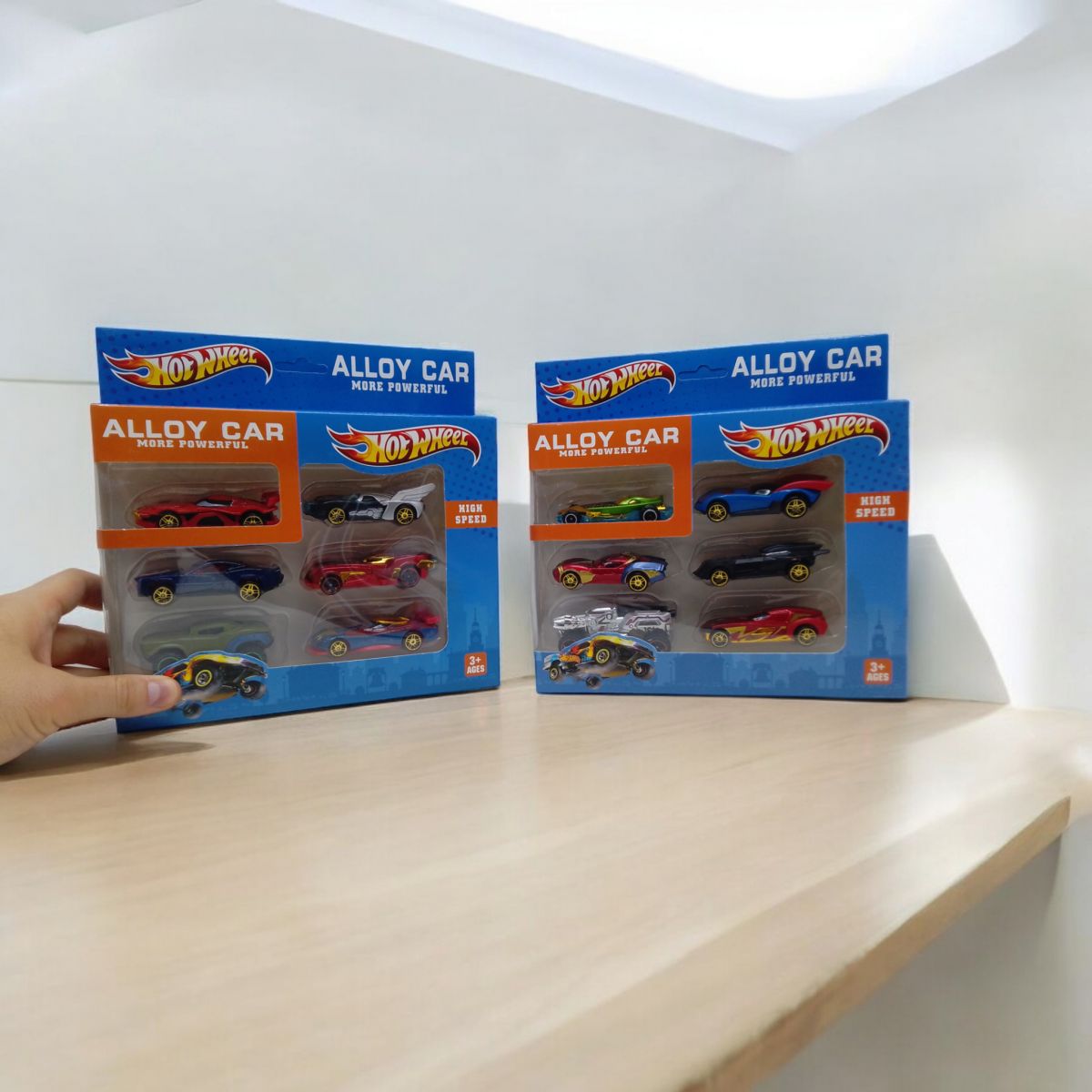 Набор металлических машинок "Hot Wheel", 6 штук