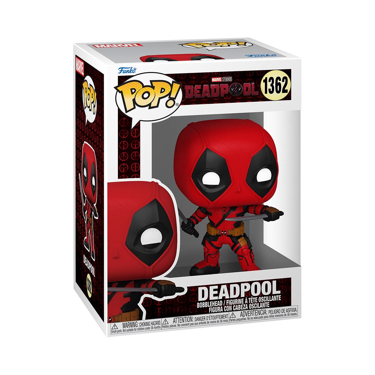 Игровая фигурка Funko POP! Marvel серии "Дэдпул 3" - Дэдпул