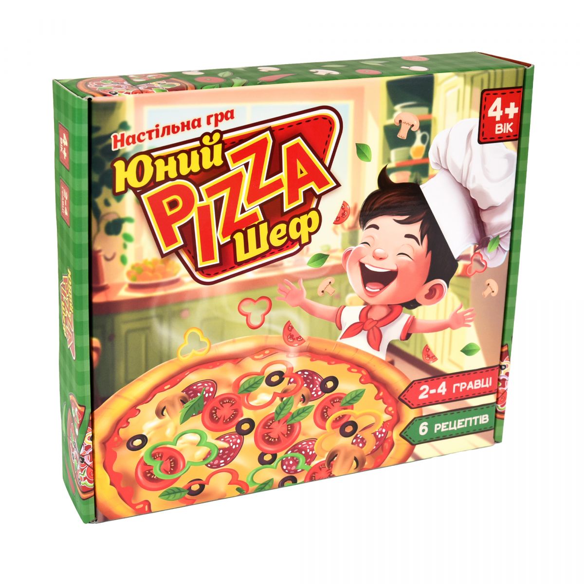 Настольная игра "Юный Pizza Шеф", украинский язык