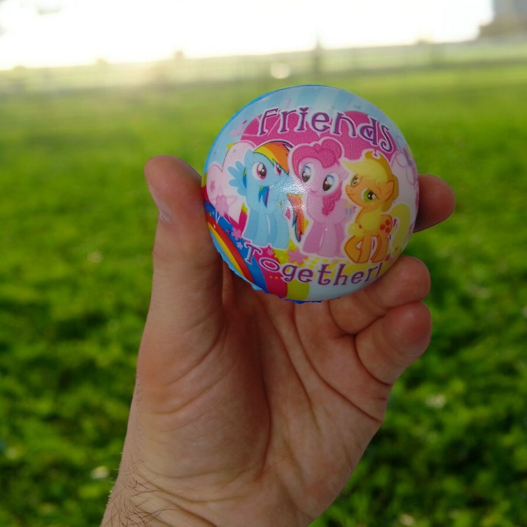 М'ячики м'які My Little Pony, 12 штук, 6 см