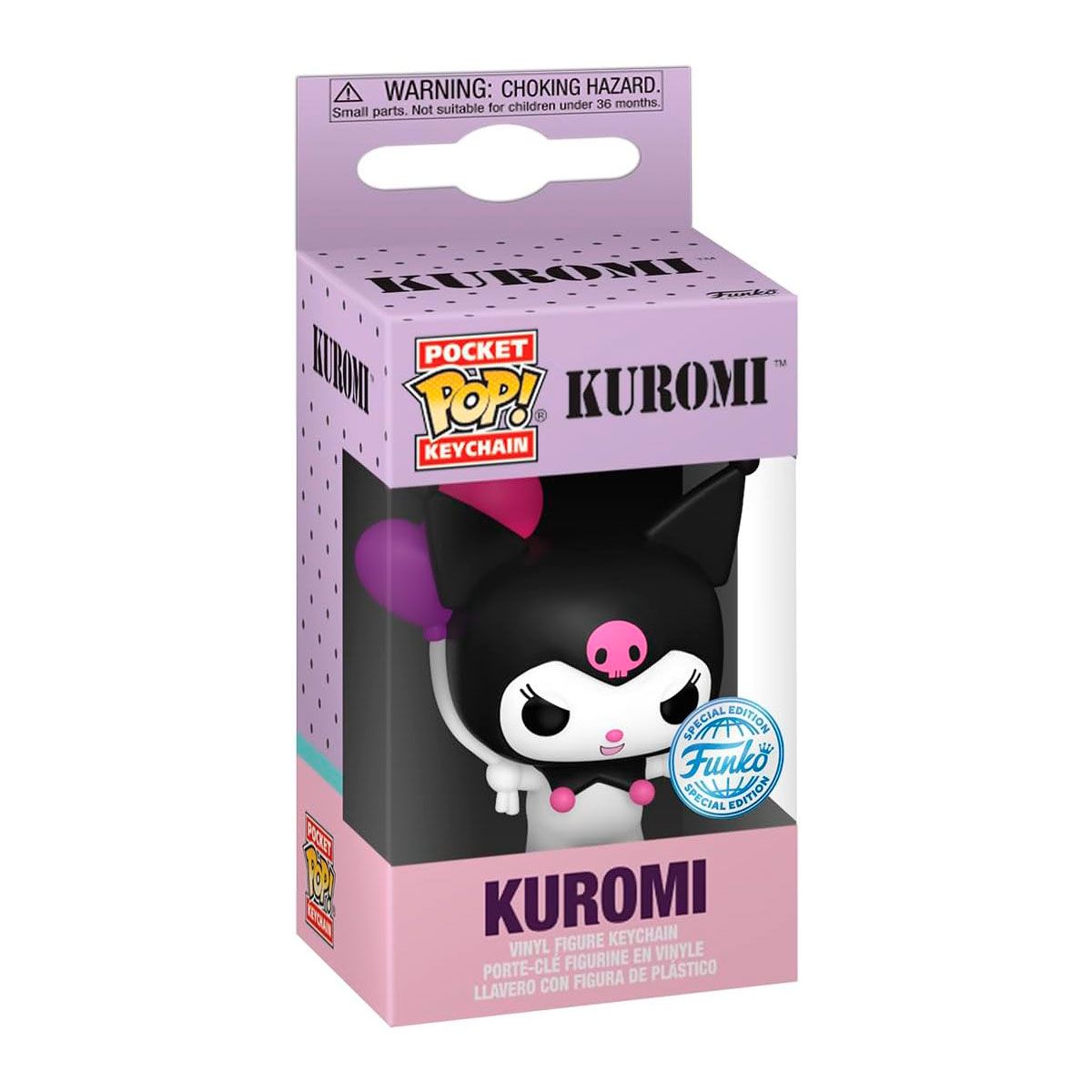 Ігрова фігурка на кліпсі (брелок) FUNKO POP! аніме, КУРОМІ (Kuromi)