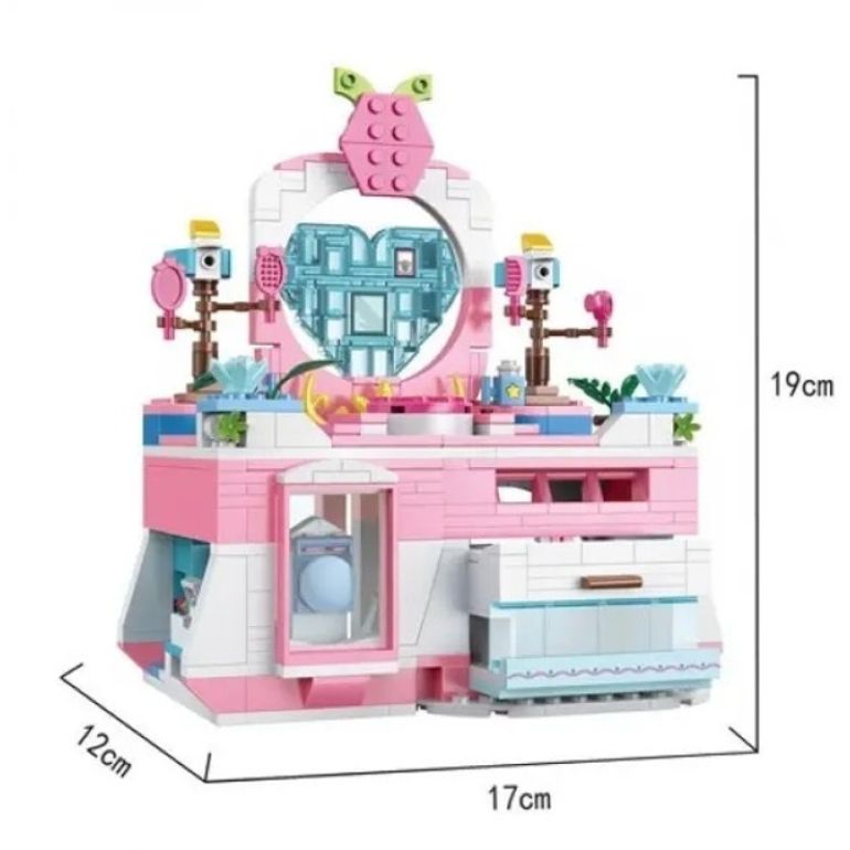 Конструктор "Дівчатка" (653 елм. ) Салон краси / COGO  фото 2