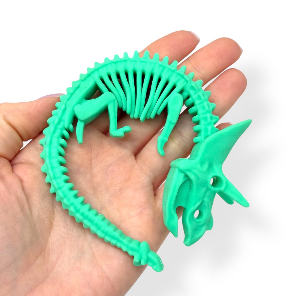 Гумовий браслет тягнучка Динозавр  фото 2