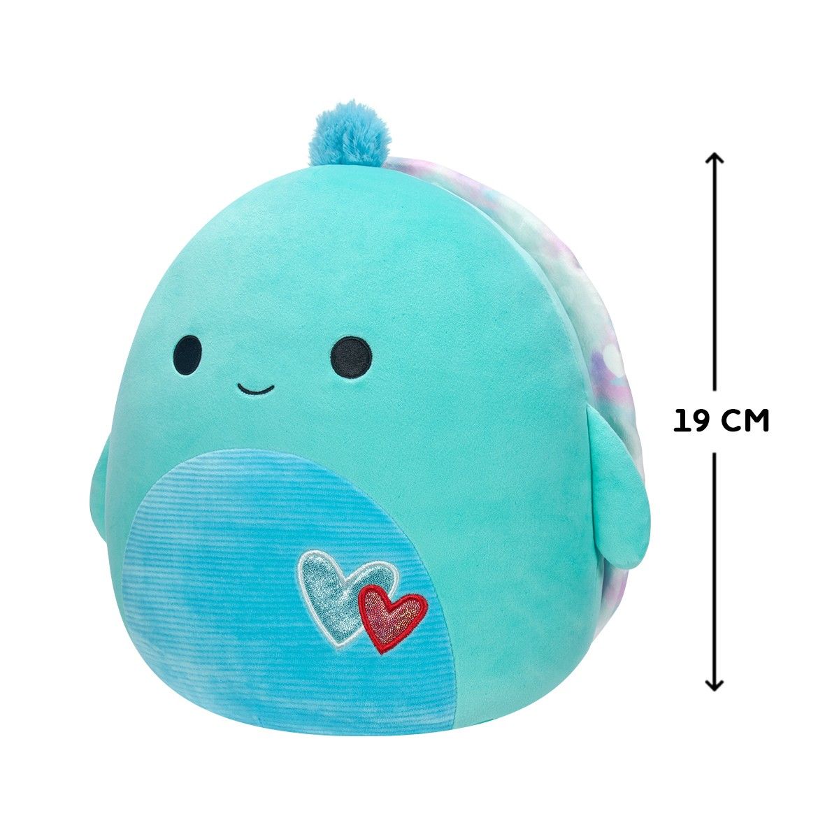 Мягкая игрушка Squishmallows – Черепаха Каскад (19 cm)