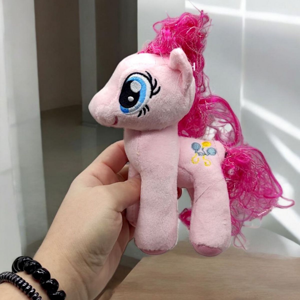 Мягкая игрушка "My little pony.  Пинки Пай" (15 см) розовая