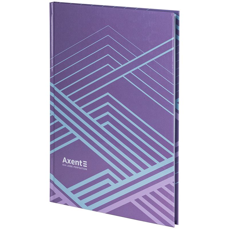 Книга записна А4 96арк. , кліт. , Lines, бузкова фото 2 Книга записна А4 96арк. , кліт. , Lines, бузкова фото 2