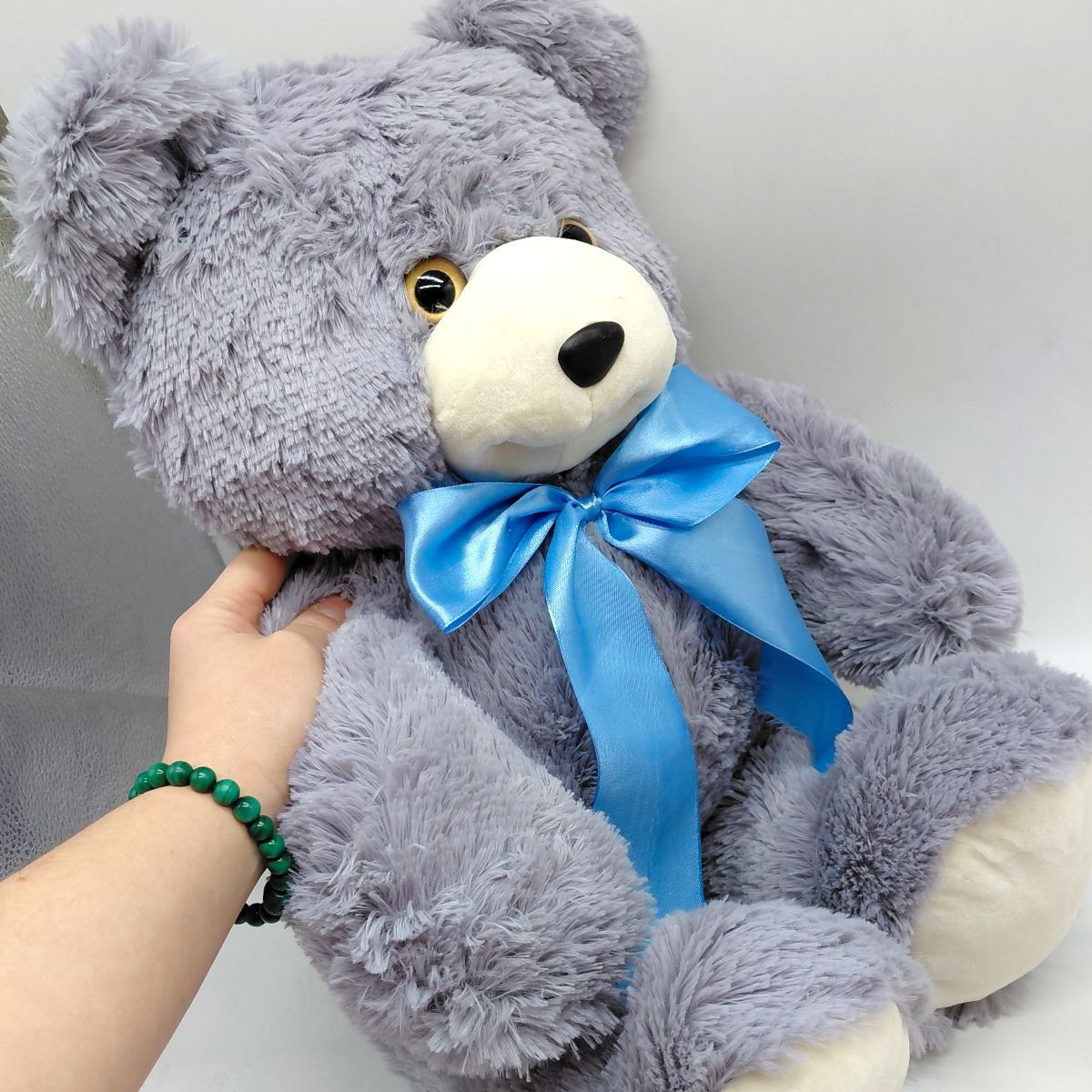 Ведмідь Боник сірий  фото 2