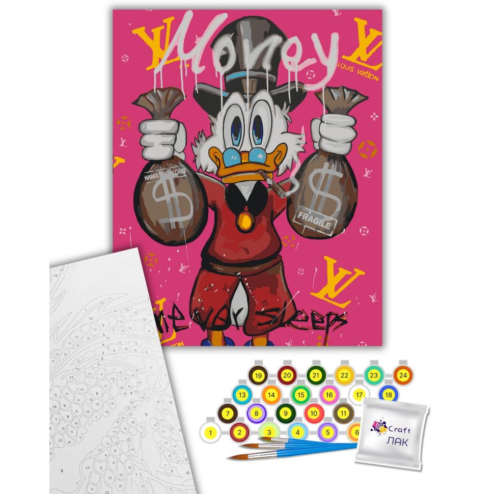 Картина за номерами "McDuck", 40х50 см