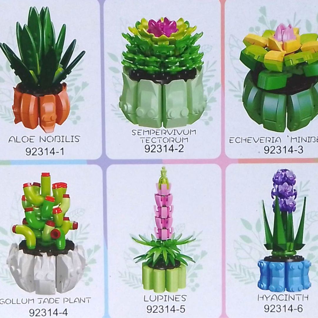 Ігровий набір (конструктор) "Квіти" вид 1  фото 2