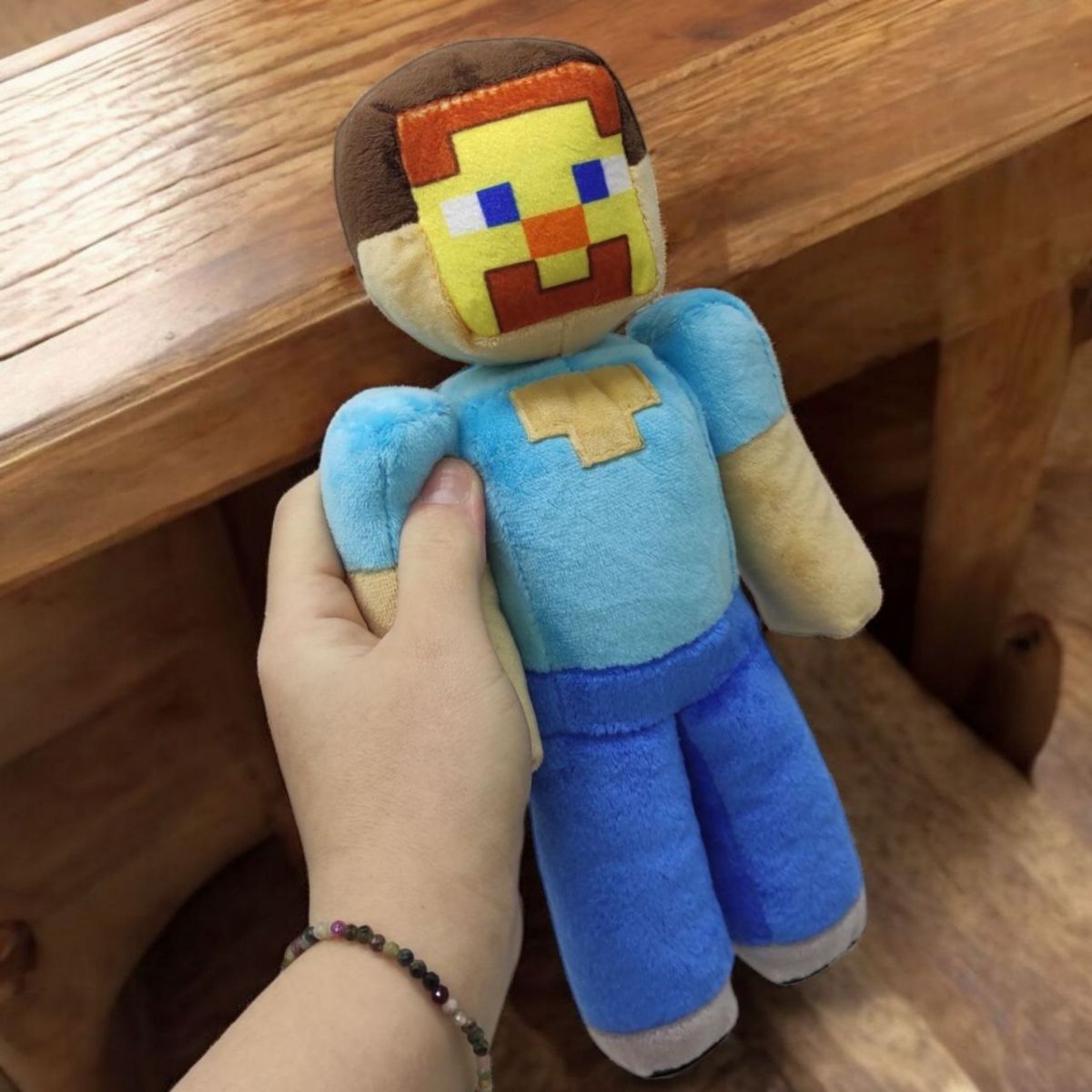 Мʼяка іграшка "Майнкрафт/Minecraft. Стів" (23 см) фото 2 Мʼяка іграшка "Майнкрафт/Minecraft. Стів" (23 см) фото 2