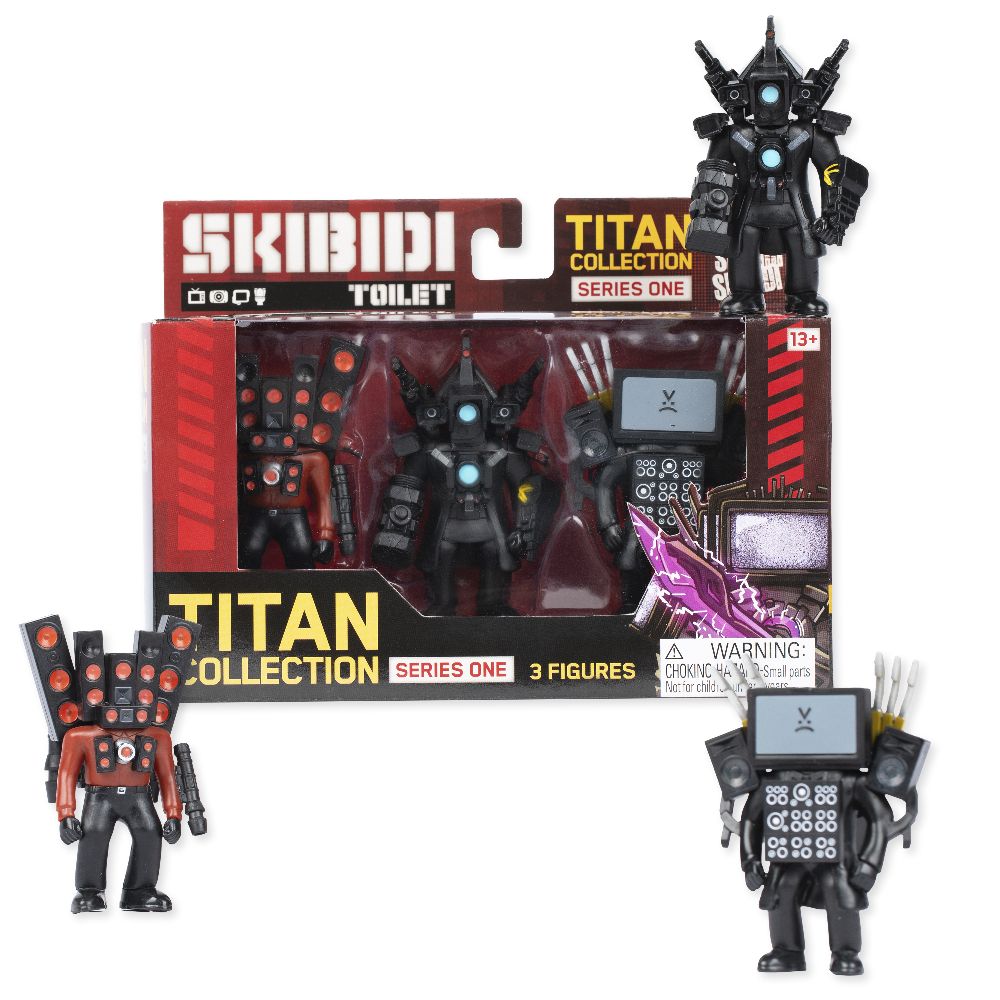Набір колекційних фігурок Titan 3-Pack, арт. 13003 Набір колекційних фігурок Titan 3-Pack, арт. 13003