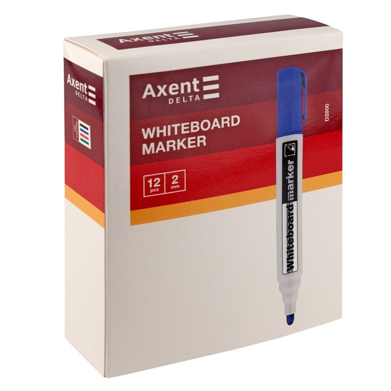 Маркер Whiteboard D2800, 2 мм круглий чорний Маркер Whiteboard D2800, 2 мм круглий чорний