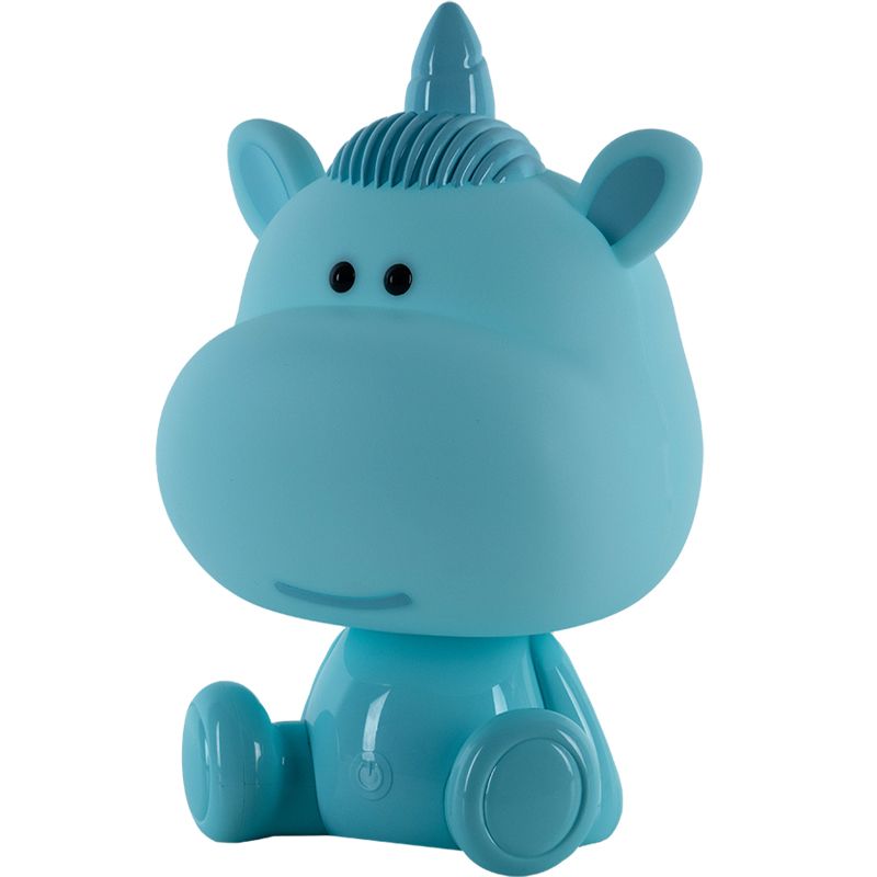 Світильник-нічник LED з акумулятором Unicorn, блакитний Світильник-нічник LED з акумулятором Unicorn, блакитний
