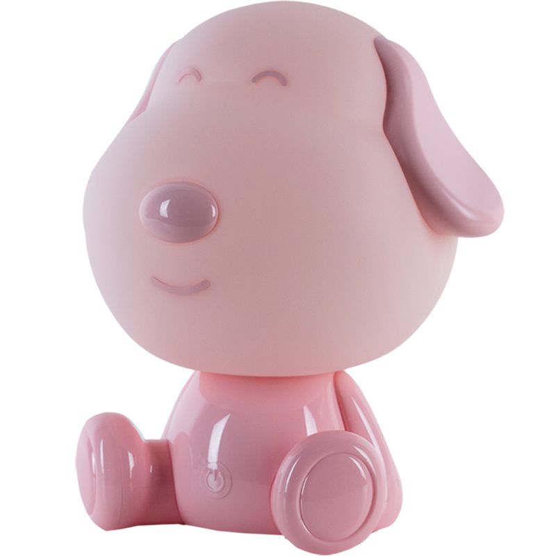 Світильник-нічник LED з акумулятором Doggy, рожевий Світильник-нічник LED з акумулятором Doggy, рожевий