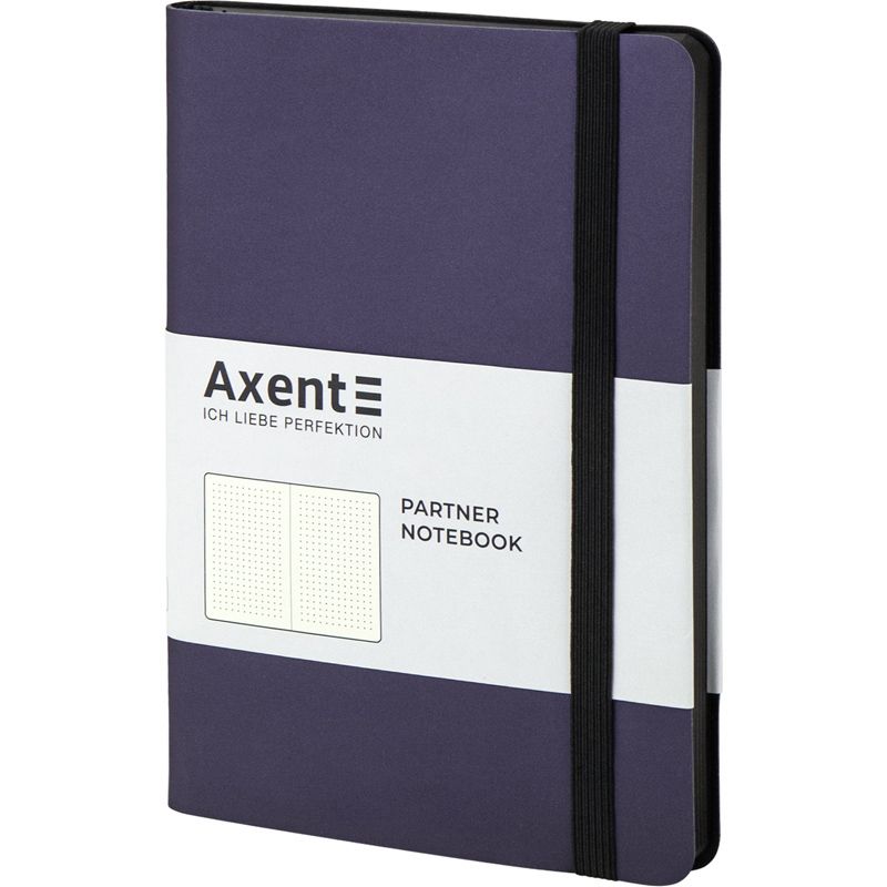 Книга записна Partner Soft, 125*195, 96арк, крап, синя Книга записна Partner Soft, 125*195, 96арк, крап, синя