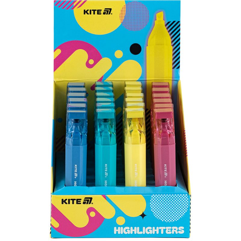 Маркер Highlighter, Kite Creative Trendy Colors Маркер Highlighter, Kite Creative Trendy Colors