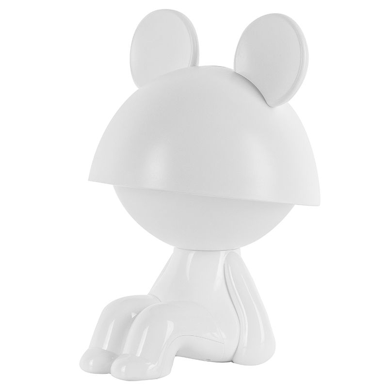 Світильник-нічник LED з акумулятором Cute Mouse, білий Світильник-нічник LED з акумулятором Cute Mouse, білий
