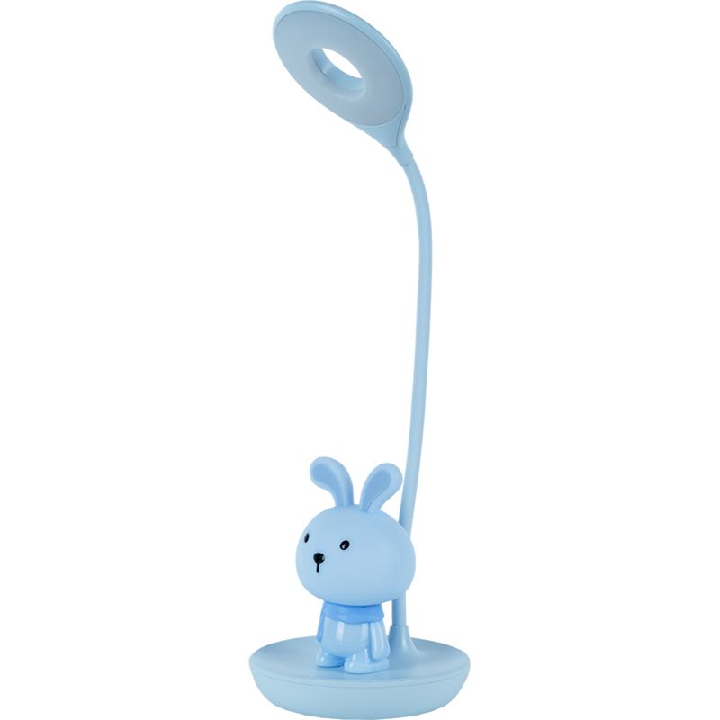 Настільна лампа LED з акумулятором Bunny, блакитний Настільна лампа LED з акумулятором Bunny, блакитний