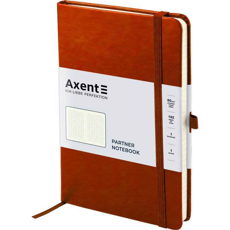 Книга записна Partner Lux, 125*195, 96арк, кл, кор Книга записна Partner Lux, 125*195, 96арк, кл, кор