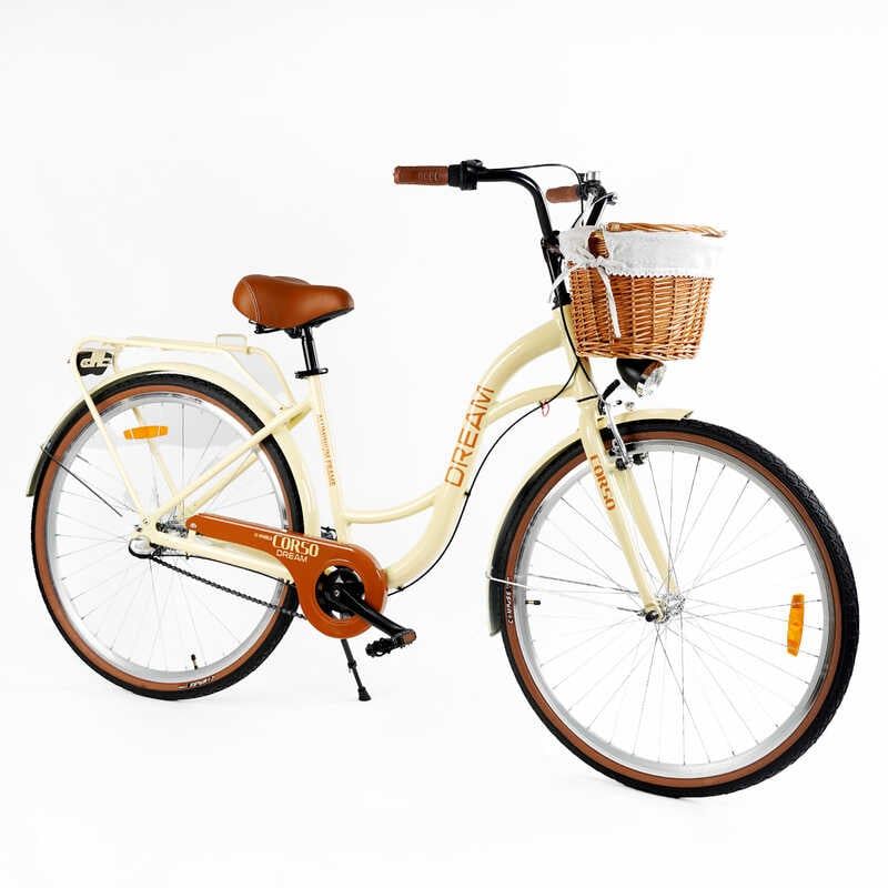 Велосипед міський Corso Dream 28" DM-28012 + КОШИК фото 2 Велосипед міський Corso Dream 28" DM-28012 + КОШИК фото 2