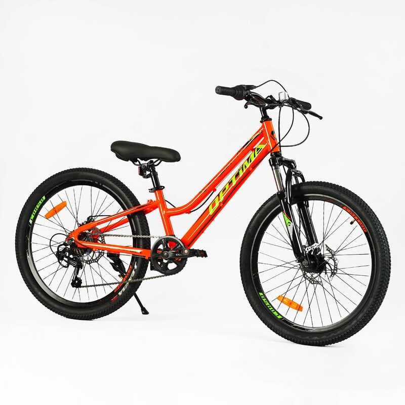 Велосипед Спортивний Corso «OPTIMA» 24 дюйми Велосипед Спортивний Corso «OPTIMA» 24 дюйми