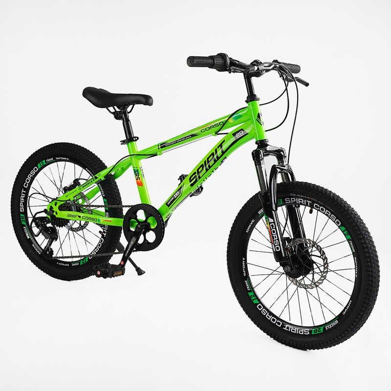 Велосипед Спортивний Corso «SPIRIT» 20 дюймів ST-20622 фото 2 Велосипед Спортивний Corso «SPIRIT» 20 дюймів ST-20622 фото 2