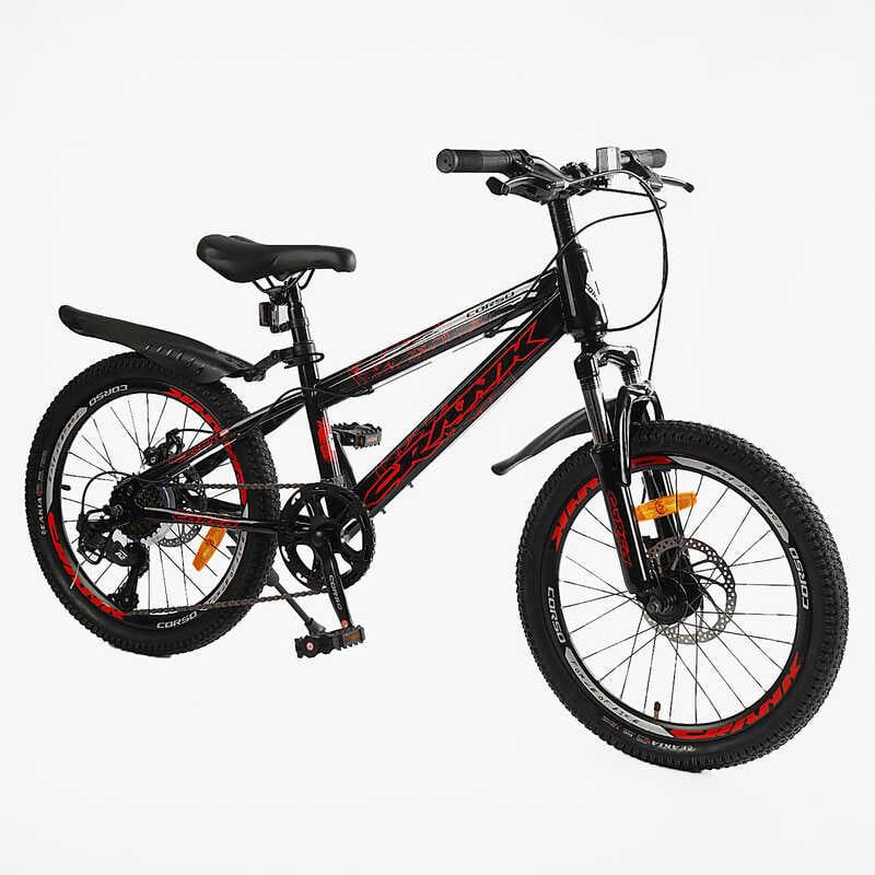 Дитячий спортивний велосипед 20’’ Corso «CRANK» CR-20257 Дитячий спортивний велосипед 20’’ Corso «CRANK» CR-20257