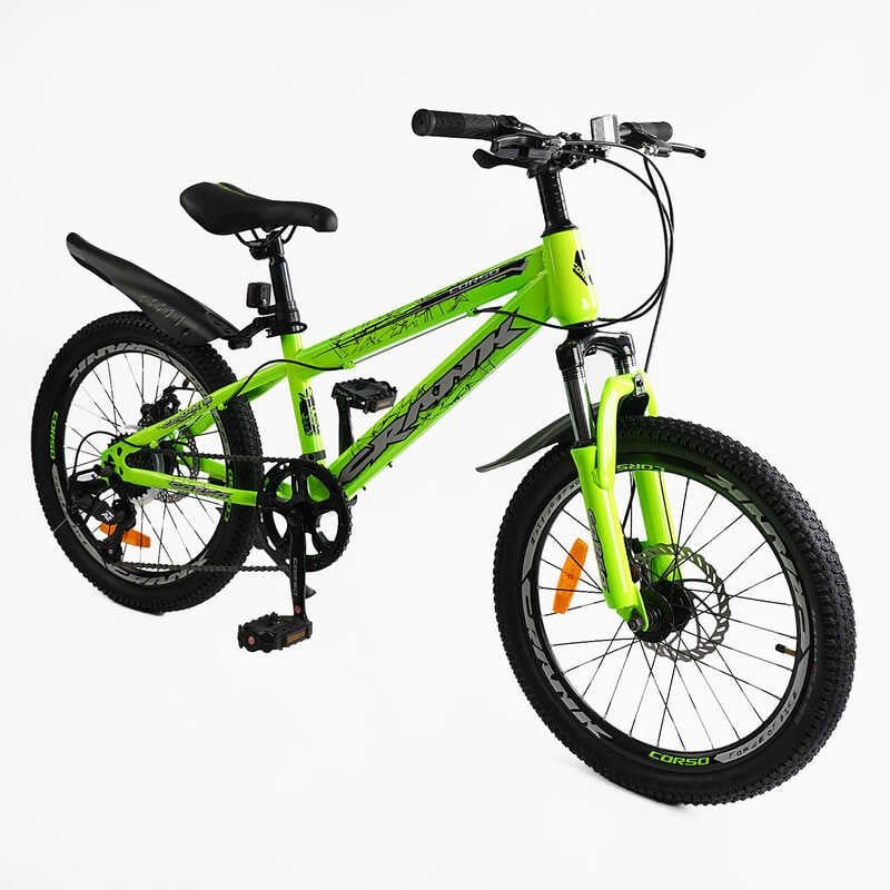 Дитячий спортивний велосипед 20’’ Corso «CRANK» CR-20630 Дитячий спортивний велосипед 20’’ Corso «CRANK» CR-20630