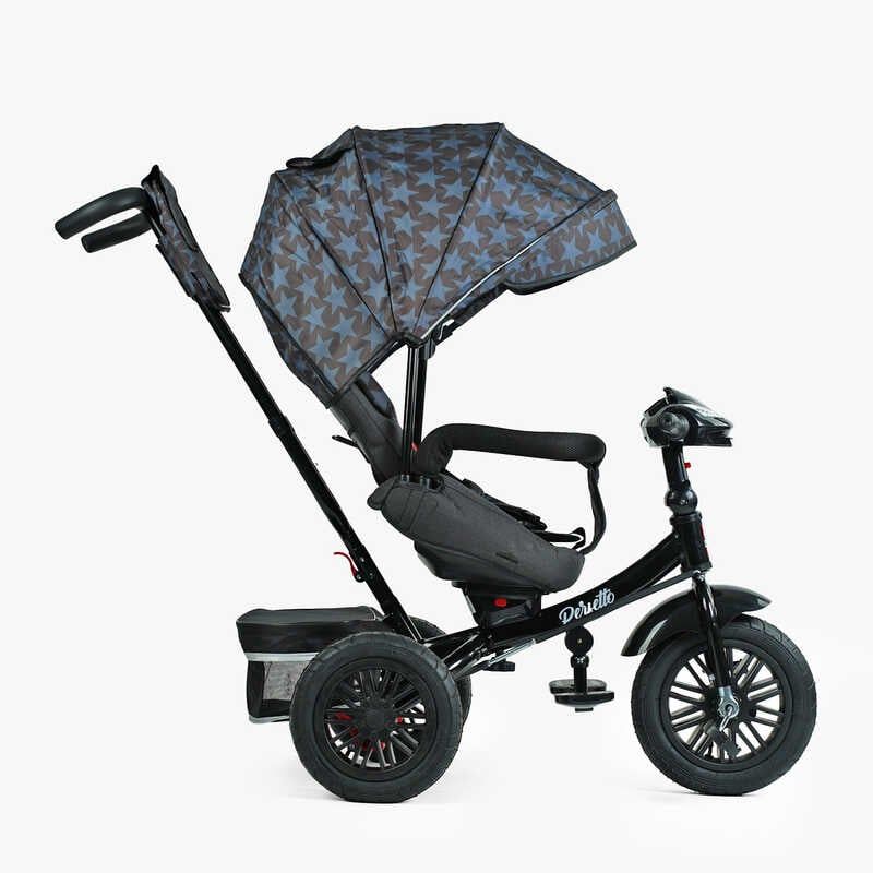 Велосипед 3-х колісний "BestTrike Perfetto" (поворотне сидіння, колеса гумові надувні, кошик, фара музична, USB, Bluetooth) фото 2 Велосипед 3-х колісний "BestTrike Perfetto" (поворотне сидіння, колеса гумові надувні, кошик, фара музична, USB, Bluetooth) фото 2