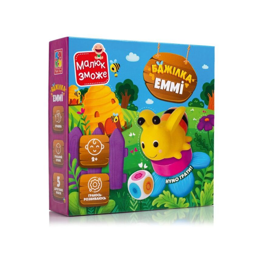 Гра настільна "Бджілка Еммі" фото 2 Гра настільна "Бджілка Еммі" фото 2