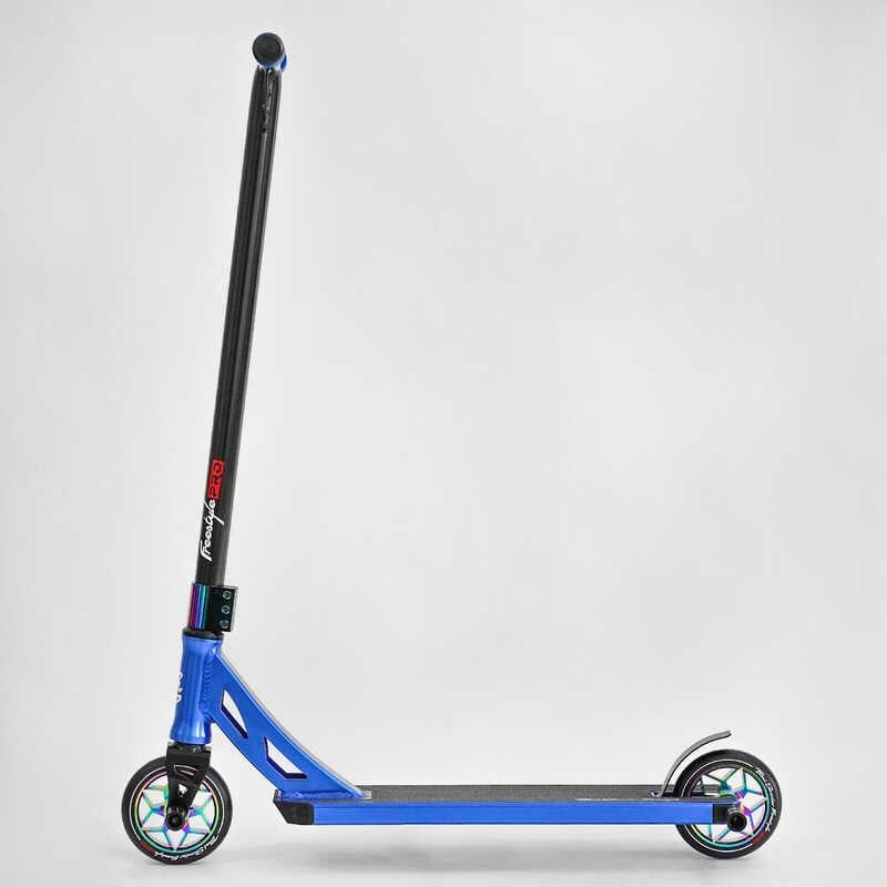 Самокат трюковий "Best Scoote" (HIC-система, ПЕГИ, алюмінієвий диск та дека, колеса PU, d=120 мм, ширина керма 58 см) фото 2 Самокат трюковий "Best Scoote" (HIC-система, ПЕГИ, алюмінієвий диск та дека, колеса PU, d=120 мм, ширина керма 58 см) фото 2