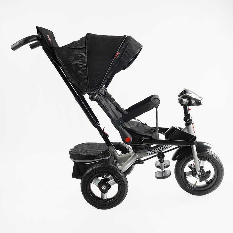 Велосипед "Best Trike" (ПОВОРОТНОЕ СИДЕНИЕ, СЛОЖНОЕ КЕРМО, ФАРА МУЗЫКАЛЬНАЯ С USB, Bluetooth НАДУВНЫЕ КОЛЕСА, ПУЛЬТ ВКЛЮЧЕНИЯ СВЕТА И ЗВУКА)  фото 2