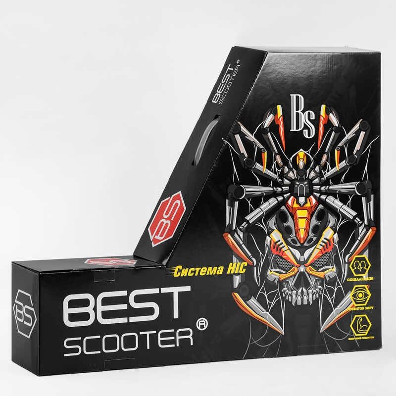 Самокат трюковий "Best Scooter" (HIC-система, ПЕГИ, алюмінієвий диск та дека, АНОДОВАНЕ ФАРБУВАННЯ, колеса PU, d = 110мм, ширина керма - 60 см) фото 2 Самокат трюковий "Best Scooter" (HIC-система, ПЕГИ, алюмінієвий диск та дека, АНОДОВАНЕ ФАРБУВАННЯ, колеса PU, d = 110мм, ширина керма - 60 см) фото 2
