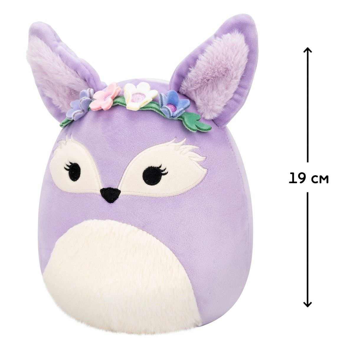 М'яка іграшка Squishmallows - Лисиця фенек Каденс (19 см)  фото 2