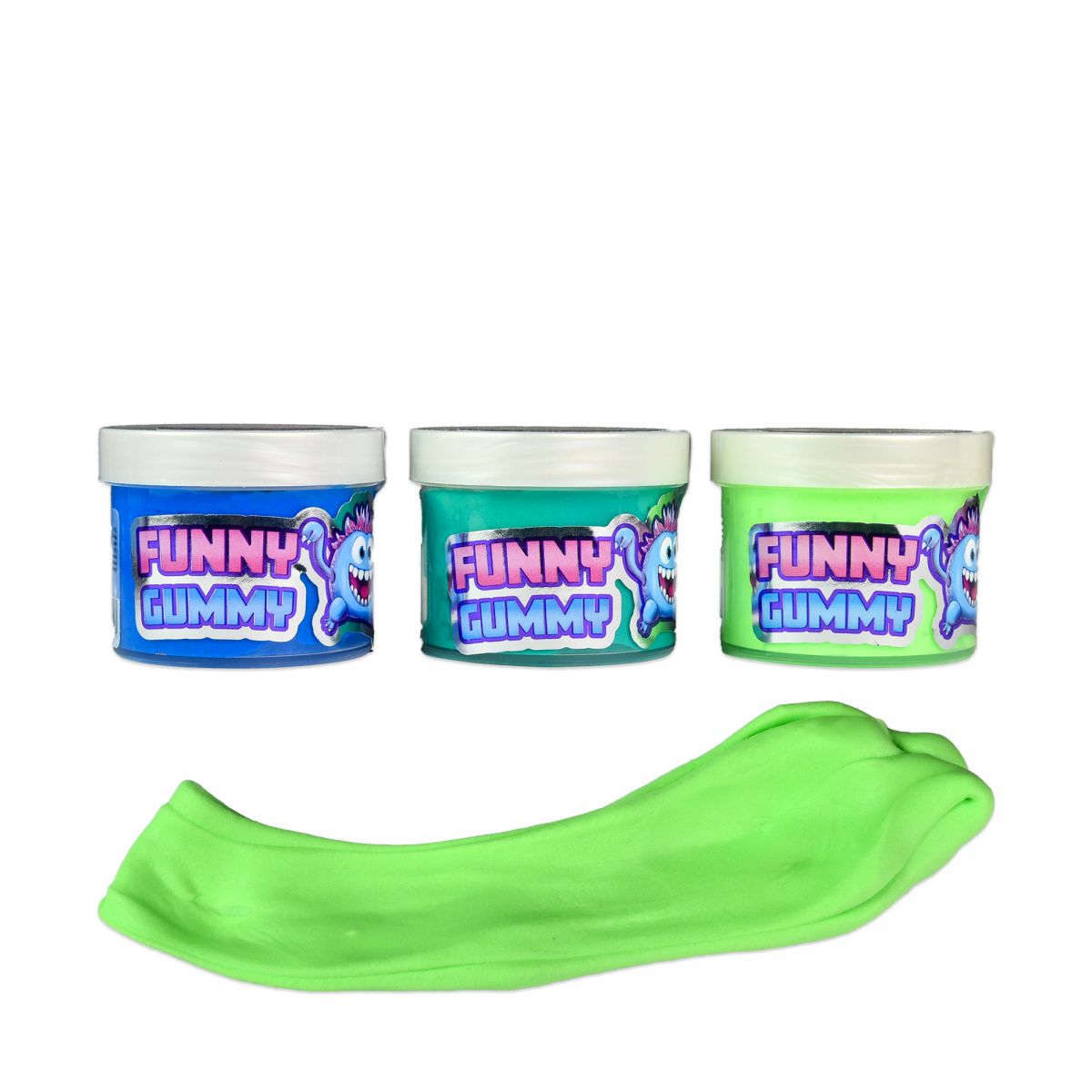 Тягуча маса Funny Gummy (Фані гамі), мікс видів фото 2 Тягуча маса Funny Gummy (Фані гамі), мікс видів фото 2