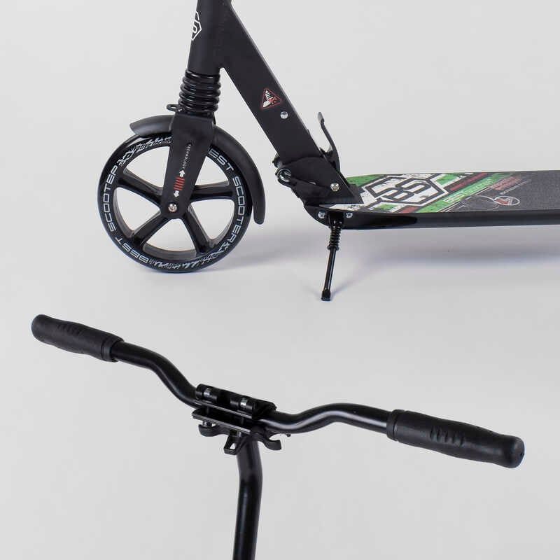 Самокат алюмінієвий 33006 Best Scooter, d коліс - 20см, колеса PU, 2 амортизатора, в коробці фото 2 Самокат алюмінієвий 33006 Best Scooter, d коліс - 20см, колеса PU, 2 амортизатора, в коробці фото 2