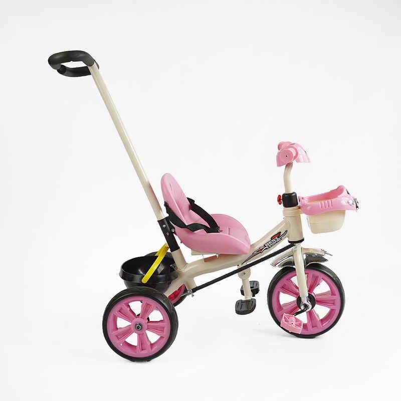 Велосипед 3-х колесный BS-70225 Best Trike колеса EVA переднее 10”, заднее 8”, стальная рама, УКР. Озвучка, родительская ручка, в коробке фото 2 Велосипед 3-х колесный BS-70225 Best Trike колеса EVA переднее 10”, заднее 8”, стальная рама, УКР. Озвучка, родительская ручка, в коробке фото 2