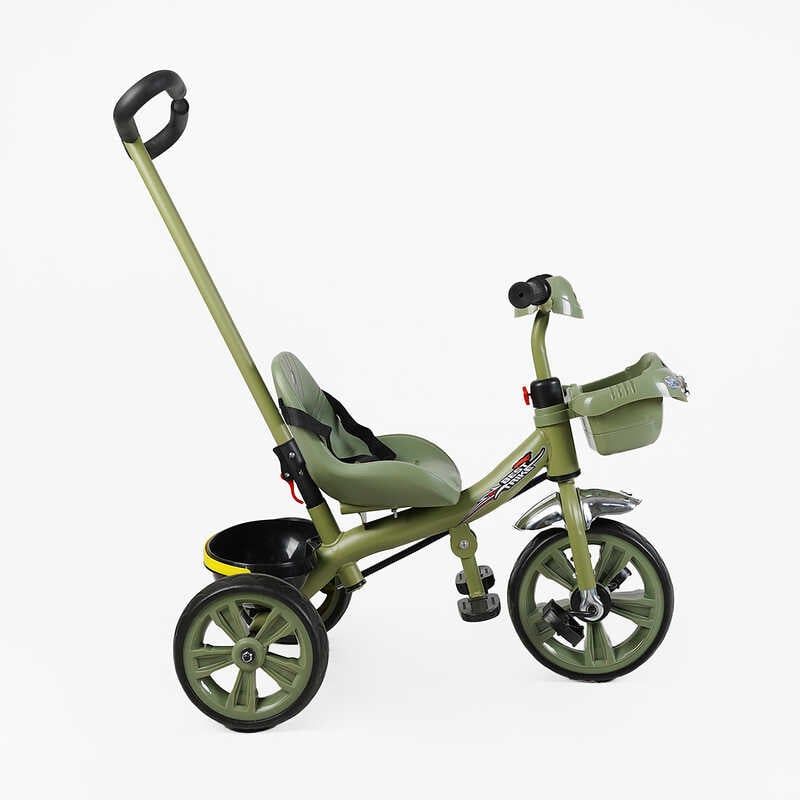 Велосипед 3-х колесный BS-70240 Best Trike колеса EVA переднее 10”, заднее 8”, стальная рама, УКР Озвучка , родительская ручка, в коробке фото 2 Велосипед 3-х колесный BS-70240 Best Trike колеса EVA переднее 10”, заднее 8”, стальная рама, УКР Озвучка , родительская ручка, в коробке фото 2