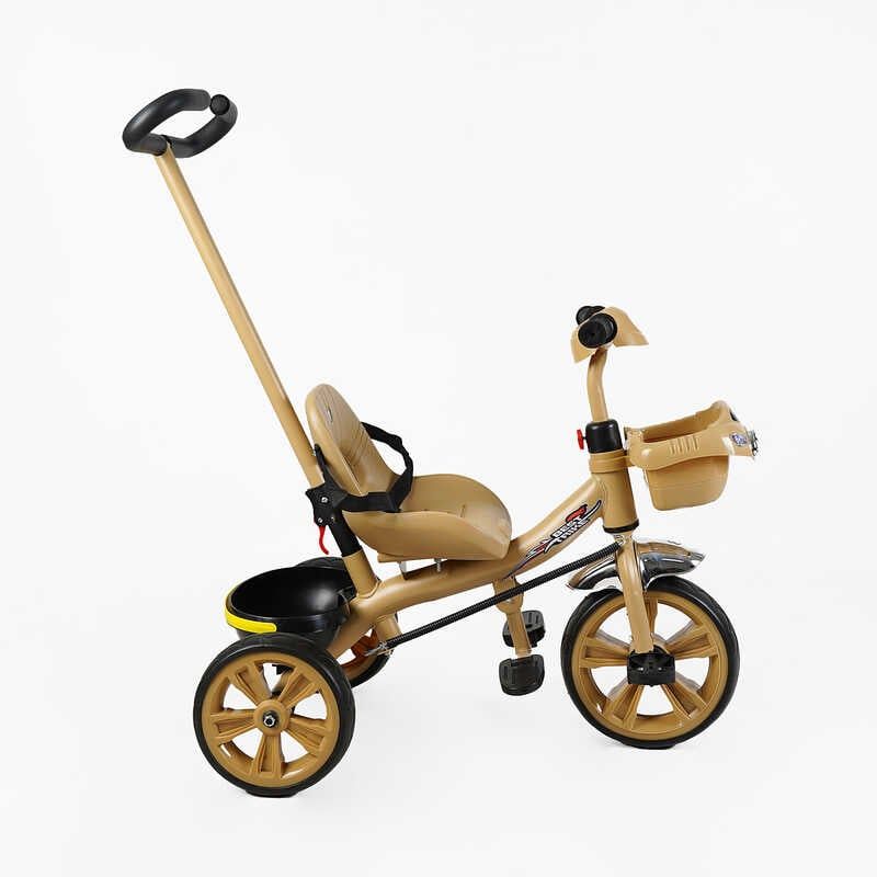Велосипед 3-х колесный BS-70619 Best Trike колеса EVA переднее 10”, заднее 8”, стальная рама, УКР. Озвучка, родительская ручка, в коробке фото 2 Велосипед 3-х колесный BS-70619 Best Trike колеса EVA переднее 10”, заднее 8”, стальная рама, УКР. Озвучка, родительская ручка, в коробке фото 2