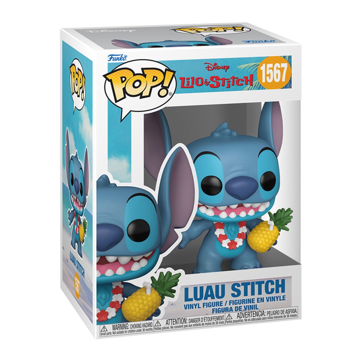 Игровая фигурка FUNKO POP! серии "Лило и Стич" - ЛУАУ СТИЧ фото 2 Игровая фигурка FUNKO POP! серии "Лило и Стич" - ЛУАУ СТИЧ фото 2