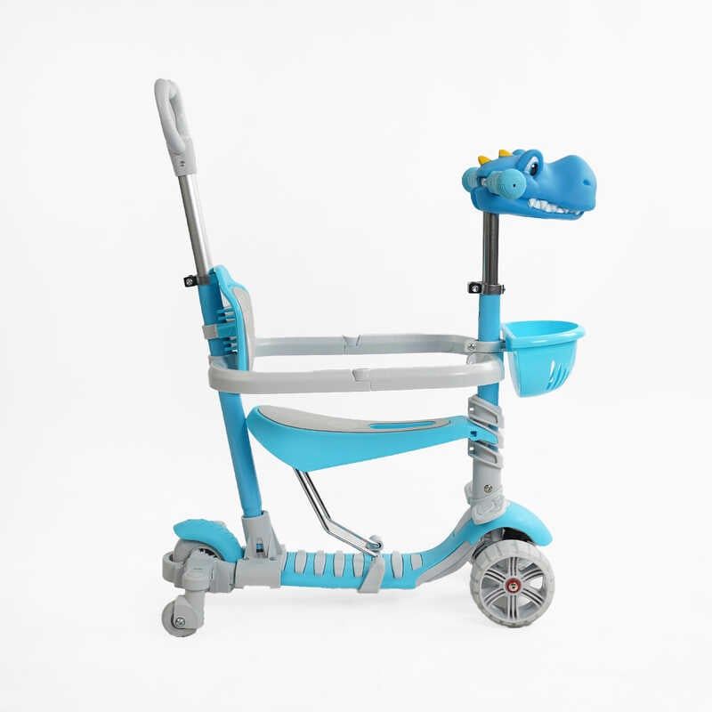 Самокат 5в1 "Best Scooter", з ДОП. КОЛЕСАМИ, захисний бампер, PU колеса зі світлом, в коробці фото 2 Самокат 5в1 "Best Scooter", з ДОП. КОЛЕСАМИ, захисний бампер, PU колеса зі світлом, в коробці фото 2