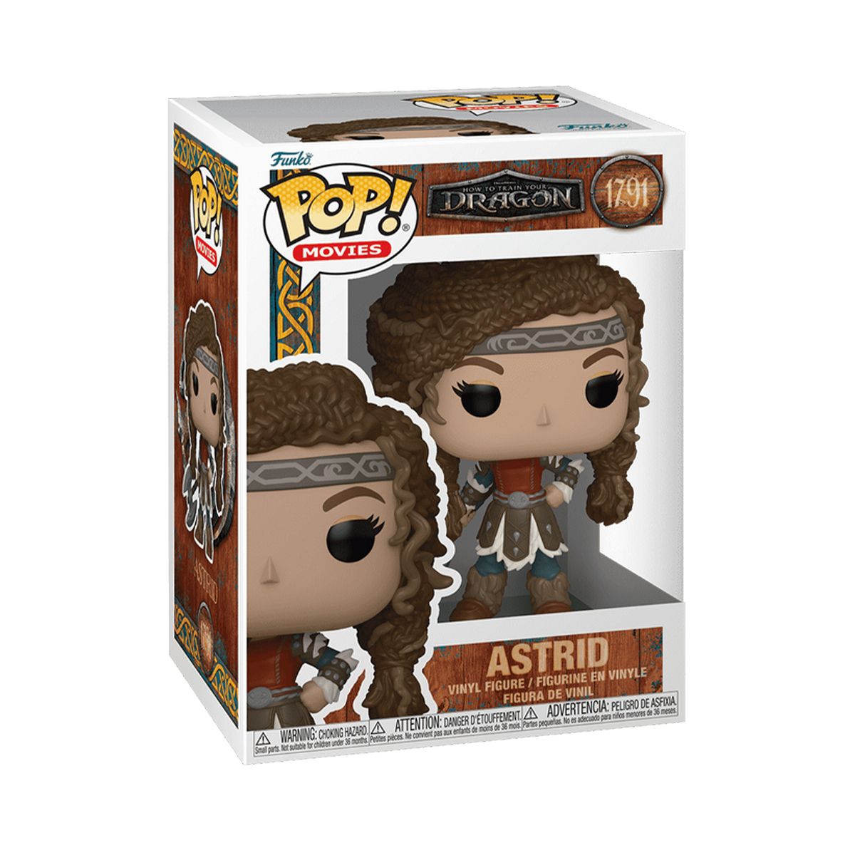 Ігрова фігурка FUNKO POP! серії "Як приборкати дракона" - АСТРІД фото 2 Ігрова фігурка FUNKO POP! серії "Як приборкати дракона" - АСТРІД фото 2