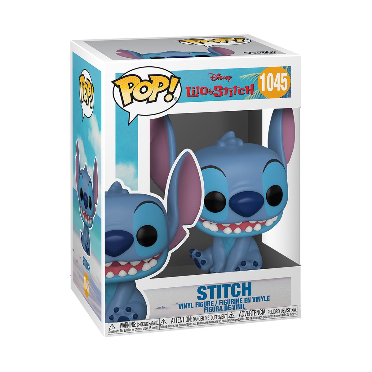 Ігрова фігурка FUNKO POP! серії "Ліло та Стіч" - СТІЧ, ЩО ПОСМІХАЄТЬСЯ фото 2 Ігрова фігурка FUNKO POP! серії "Ліло та Стіч" - СТІЧ, ЩО ПОСМІХАЄТЬСЯ фото 2