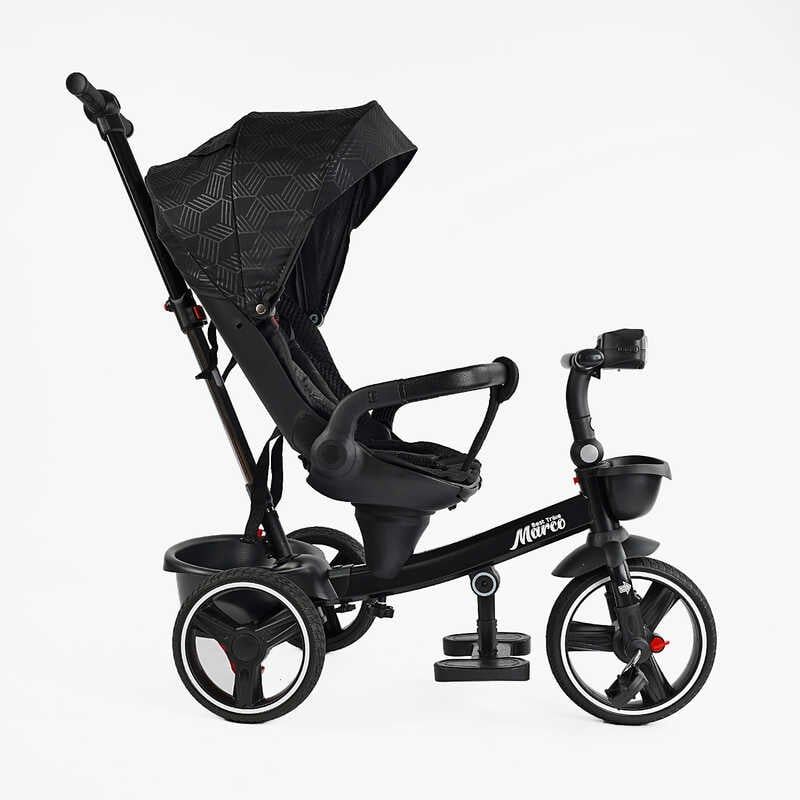 Велосипед "BestTrike Marco" поворотне сидіння, складне кермо, колеса з прогумованим PU, кошик, телескопічна ручка, фара музична фото 2 Велосипед "BestTrike Marco" поворотне сидіння, складне кермо, колеса з прогумованим PU, кошик, телескопічна ручка, фара музична фото 2