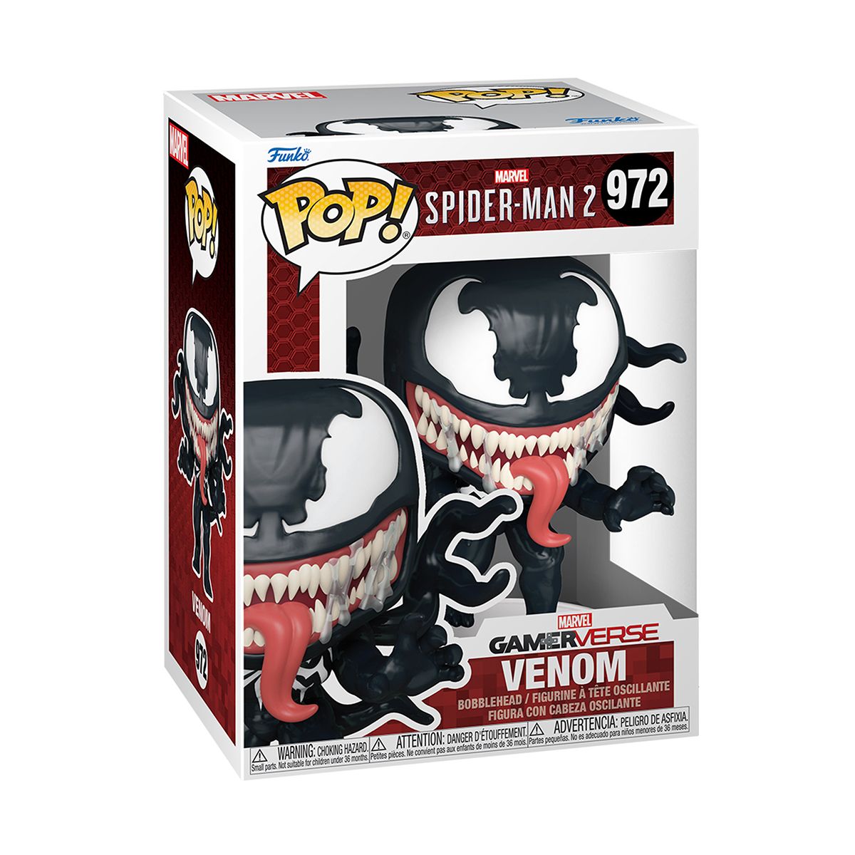 Ігрова фігурка FUNKO POP! серії "Веном" – ВЕНОМ/ЛЮДИНА-ПАВУК фото 2 Ігрова фігурка FUNKO POP! серії "Веном" – ВЕНОМ/ЛЮДИНА-ПАВУК фото 2