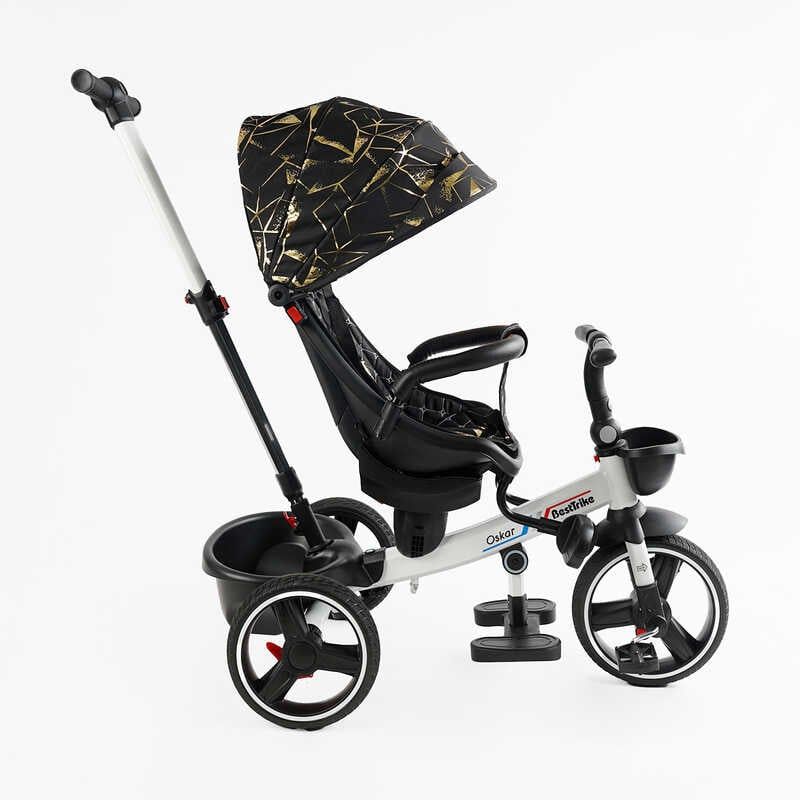 Велосипед 6390 BestTrike Oscar (1) ПОВОРОТНЕ СИДІННЯ, КЕРМО СКЛАДАЄТЬСЯ, КОЛЕСА З ПРОГУМОВАНИМ PU, КОШИК, ТЕЛЕСКОПІЧНА РУЧКА фото 2 Велосипед 6390 BestTrike Oscar (1) ПОВОРОТНЕ СИДІННЯ, КЕРМО СКЛАДАЄТЬСЯ, КОЛЕСА З ПРОГУМОВАНИМ PU, КОШИК, ТЕЛЕСКОПІЧНА РУЧКА фото 2