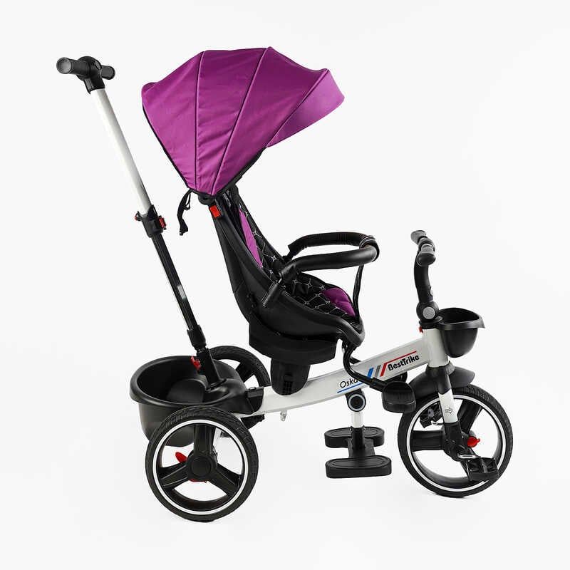 Велосипед 6390 BestTrike Oscar (1) ПОВОРОТНЕ СИДІННЯ, КЕРМО СКЛАДАЄТЬСЯ, КОЛЕСА З ПРОГУМОВАНИМ PU, КОШИК, ТЕЛЕСКОПІЧНА РУЧКА фото 2 Велосипед 6390 BestTrike Oscar (1) ПОВОРОТНЕ СИДІННЯ, КЕРМО СКЛАДАЄТЬСЯ, КОЛЕСА З ПРОГУМОВАНИМ PU, КОШИК, ТЕЛЕСКОПІЧНА РУЧКА фото 2