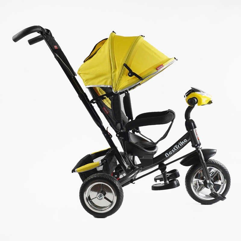 Велосипед 3-х колісний 6588 Best Trike (1) КОЛЕСО ПІНА, d=25см переднє, d=20см задні, фара музична, USB, Bluetooth, в коробці фото 2 Велосипед 3-х колісний 6588 Best Trike (1) КОЛЕСО ПІНА, d=25см переднє, d=20см задні, фара музична, USB, Bluetooth, в коробці фото 2